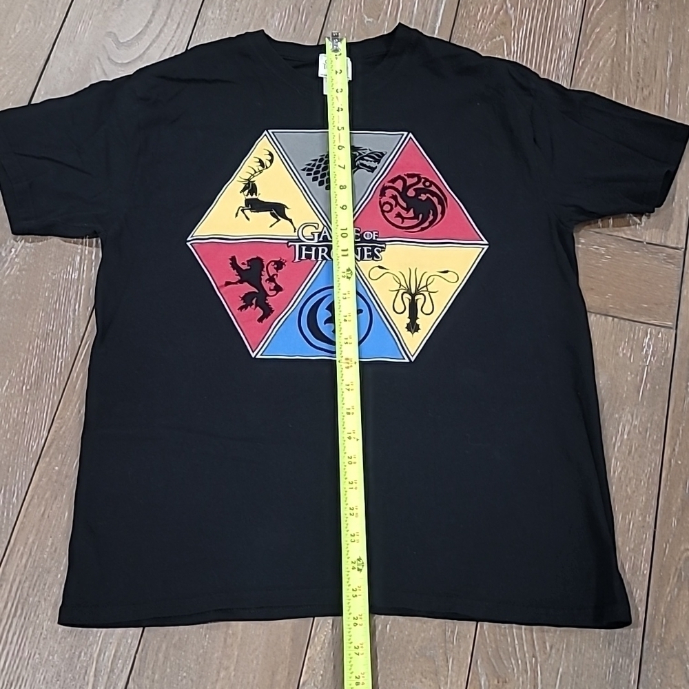 HBO Game Of Thrones Black Short Sleeve T-Shirt Size L - Picture 9 of 10